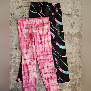 SO long Leggings (2 pairs)  size 7